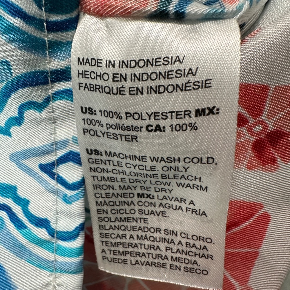 Chicos Women's Multicolor Patchwork Button Down L… - image 4